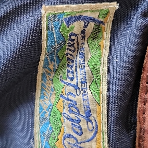 GORGEOUS  VINTAGE POLO RALPH LAUREN LARGE SHOULDER BAG - Picture 12 of 16